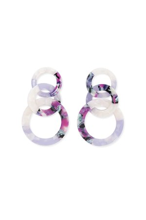 Marbled Drop Earrings | Forever 21