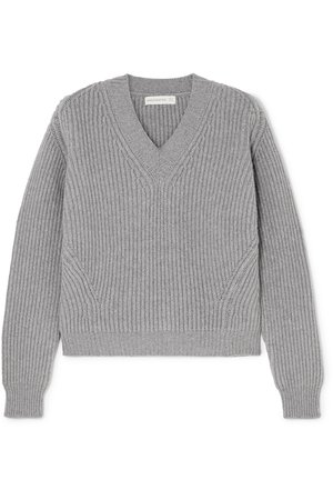 &Daughter | Inver ribbed wool and cashmere-blend sweater | NET-A-PORTER.COM