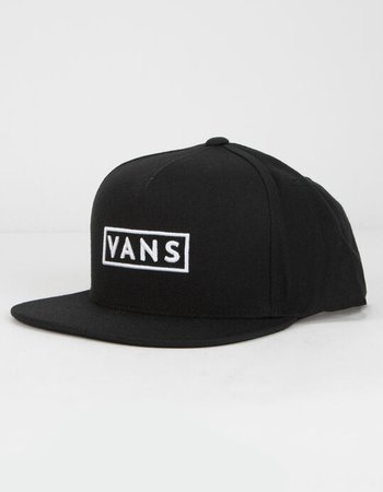 VANS Easy Box Mens Snapback Hat - BLACK - VN0S45DPBLK | Tillys
