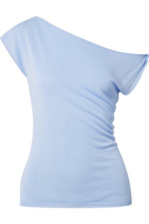 Jacquemus | Alba one-shoulder knitted top | NET-A-PORTER.COM