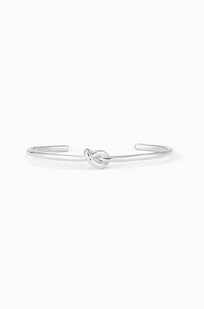 Silver Knot Cuff Bracelet | Stella & Dot
