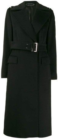 Pre-Owned 1990's belted midi coat