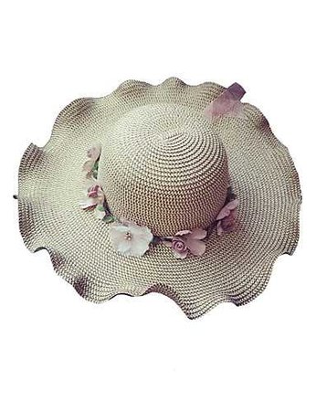 Women's Basic / Holiday Straw Hat / Sun Hat - Floral 6686471 2018 – $8.09
