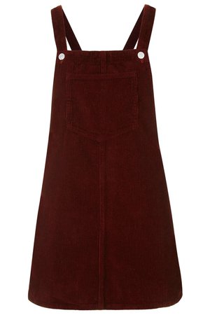 Burgundy Overall Skirt