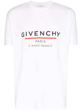 Givenchy Logo Print T-shirt - Farfetch
