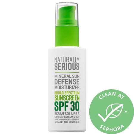 Mineral Sun Defense Moisturizer Broad Spectrum Sunscreen SPF 30 - Naturally Serious | Sephora