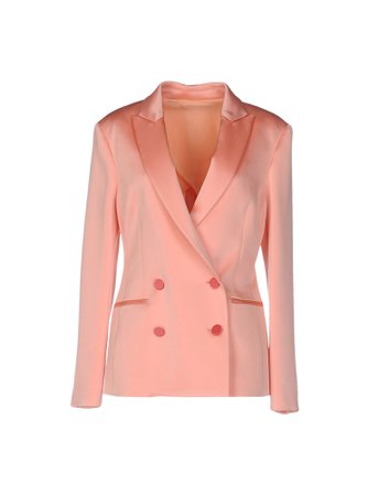 Racil Gion Double-Breasted Wool Blazer In Light Pink | ModeSens