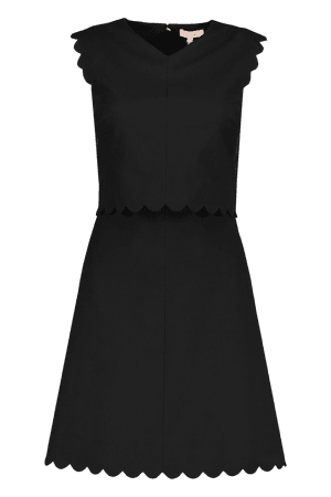 Rebecca Taylor Sleeveless Scallop Dress | A.K. Rikk's