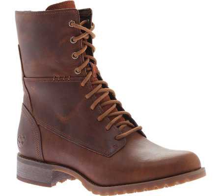 Womens Timberland Banfield Mid Lace Leather Boot - FREE Shipping & Exchanges