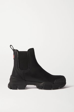 Black Leon leather Chelsea boots | Gucci | NET-A-PORTER