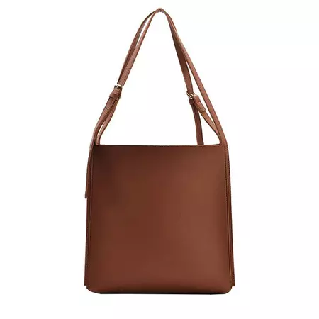 Minimalist Soft Leather Tote Bag | Boogzel Clothing