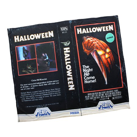 Halloween® VHS Throw Blanket - Creepy Co.