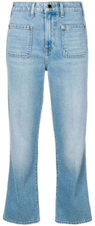 Khaite wide-leg jeans