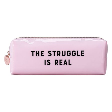 Yes Studio 'The Struggle Is Real' Box Pencil Case | Temptation Gifts