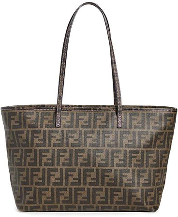 Amazon.com | What Goes Around Comes Around Women's Fendi Purple Coated Canvas Bag, Purple, One Size | Shoes