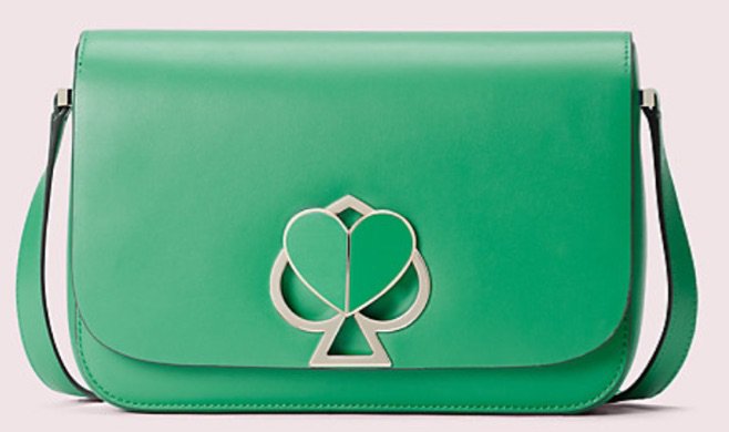 Green handbag Kate Spade