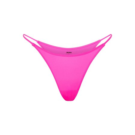 Micro Cording V Cheeky Bikini - Neon Pink | SKIMS