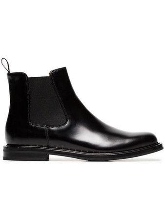 Church's black leather Nirah studded boots