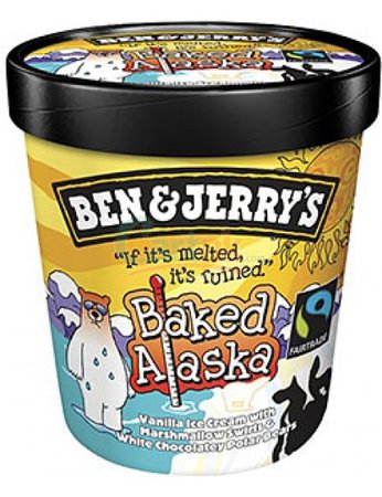Ben & Jerry's Baked Alaska 500ml- 2 Hours Free Delivery Anywhere in Karachi Pakistan
