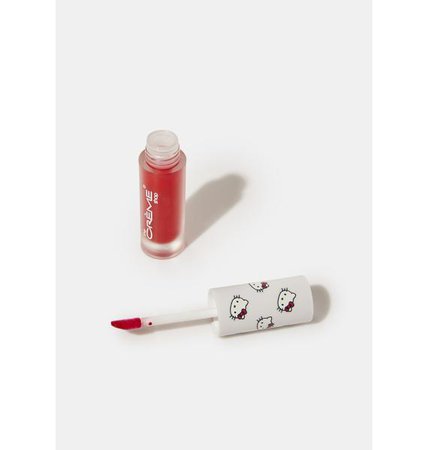 The Creme Shop x Hello Kitty Apple Lip Oil - Red | Dolls Kill