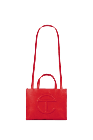 TELFAR Medium Red Shopping Bag
