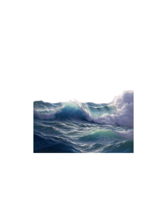 waves water ocean art background