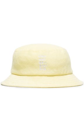 frankies bikinis yellow bucket hat