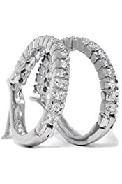 Amazon.com : diamond earrings for women white gold