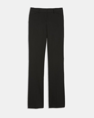 Relaxed Straight Pant in Stretch Wool
