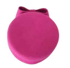 Pink Pill Box Hat
