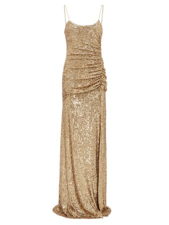 Gold Gala dress @SunnyCea