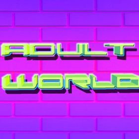 adult world shop logo