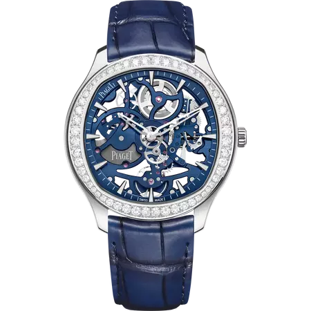 Piaget White Gold Diamond Skeleton Watch G0A46010