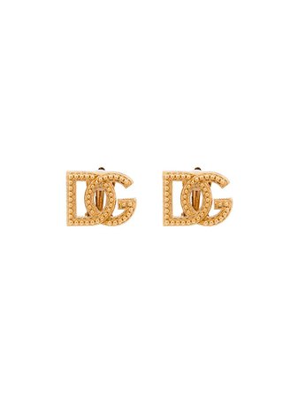 Dolce & Gabbana studded clip-on earrings - FARFETCH