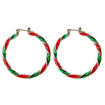 Christmas Women Earrings Santa Claus Dangle Ear Drop Ear Hooks Xmas Jewelry Gift Hoop: Amazon.ca: Home & Kitchen