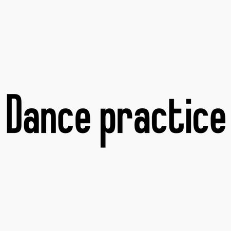 dance practice