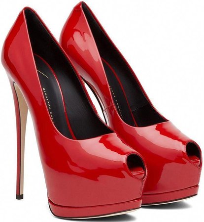 giuseppe zanotti red shoes