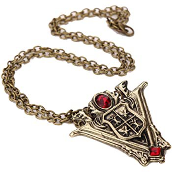 jzmfashions Twilight New Moon Crest Volturi Peaks Tower Clock Necklace Pendant: Amazon.co.uk: Jewellery