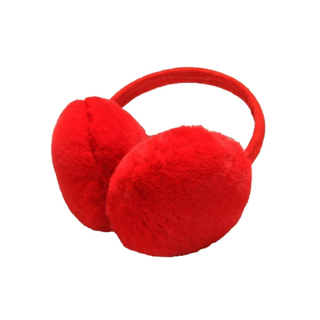 red earmuffs