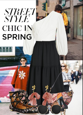 street style in spring