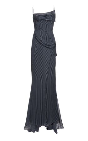 Open Back Silk Gown By Givenchy | Moda Operandi