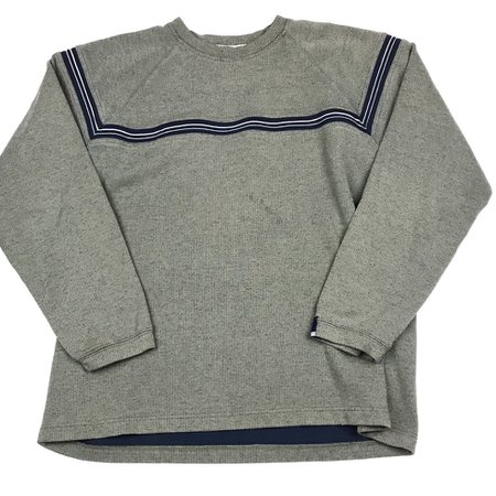 Vintage 90’s striped long sleeve sweater. Men’s... - Depop