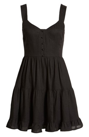 Lulus Good to Be Here Tiered Minidress | Nordstrom
