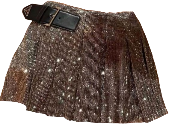 diamond prada skirt