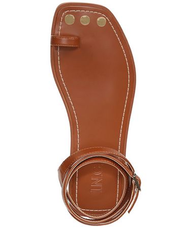 I.N.C. International Concepts Women's Remmie Ankle-Strap Toe-Ring Flat Sandals, Created for Macy's - Macy's