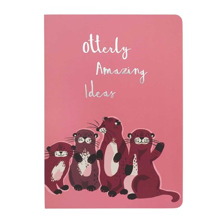 Otters A5 Softback Notepad | BACK TO SCHOOL | CathKidston