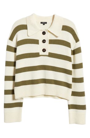Rails Shae Stripe Cotton Blend Polo Sweater | Nordstrom