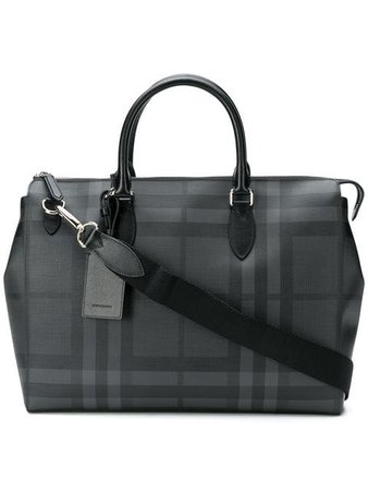 Burberry London Check briefcase
