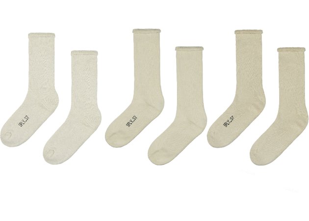Yeezy Bouclette Socks (3 Pack) Color One - FW18