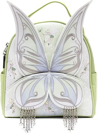 Amazon.com | Danielle Nicole X Disney Tinker Bell Keyhole Pixie Dust Crossbody Bag - Fashion Cosplay Disneybound Cute Crossbody Bags | Casual Daypacks